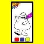 Grimace Coloring Book